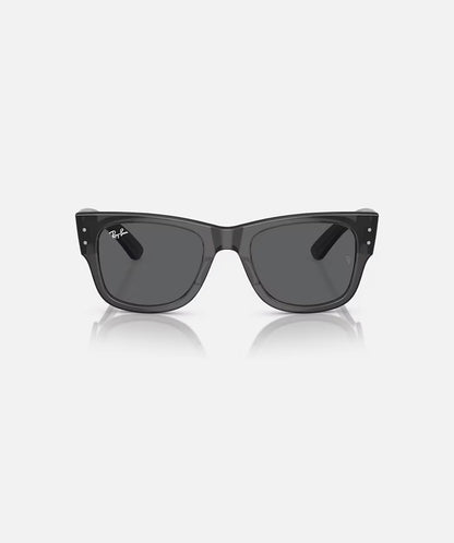 Mega Wayfarer Transparent Black w/ Dark Grey Propionate