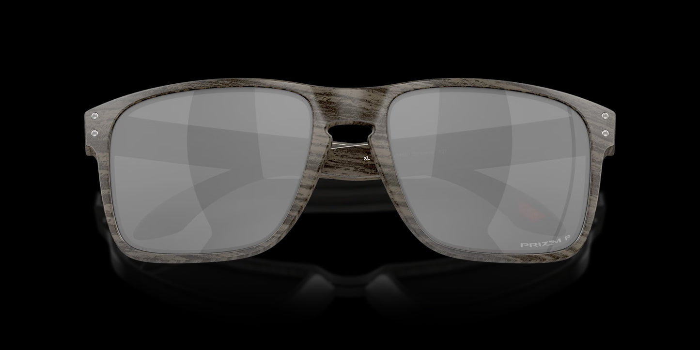 Holbrook XL Woodgrain w/ Prizm Black Polarized Injected
