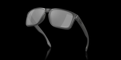 Holbrook XL Steel w/ Prizm Black Polarized Injected