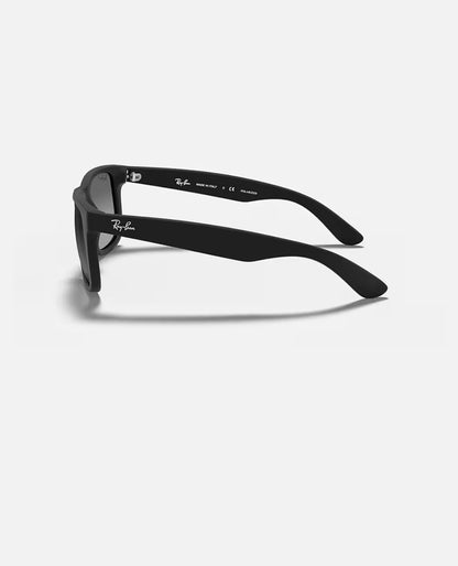 Justin Rubber Black w/ Light Grey Gradient Grey Nylon