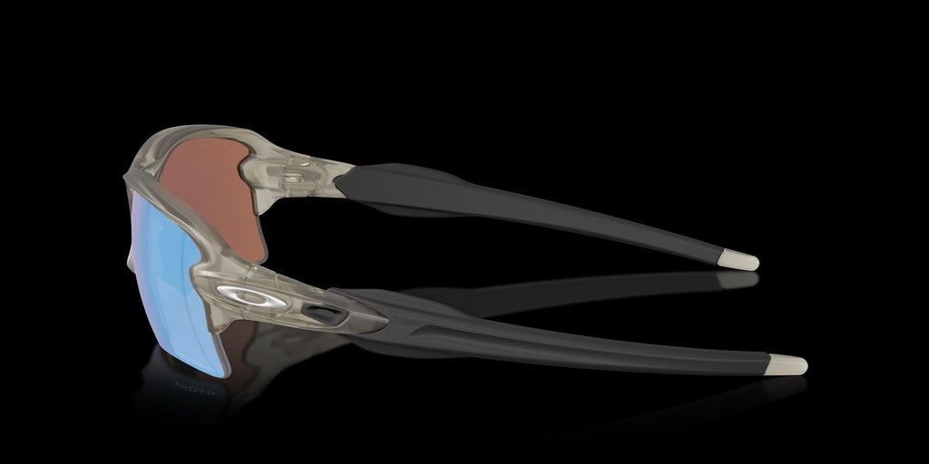 FLAK 2.0 XL MATTE GREY INK w/ PRIZM DEEP WATER POLAR INJECTED MAN SUNGLASS 0OO9188 9188J9