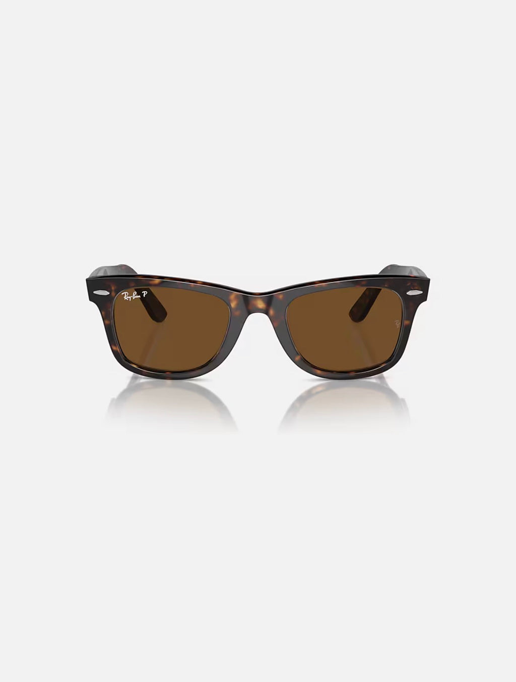 WAYFARER TORTOISE w/ BROWN POLARIZED ACETATE UNISEX SUNGLASS 0RB2140 902/57