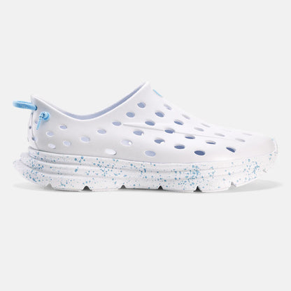 REVIVE ALL WHITE LT BLUE SPECKLE
