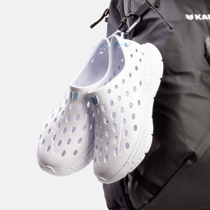 REVIVE ALL WHITE LT BLUE SPECKLE